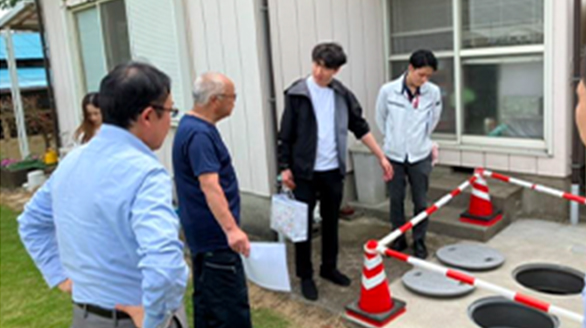 浄化槽の使用現場